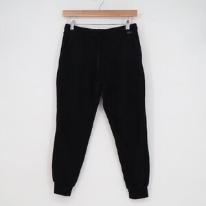 Lici Fit Womens Black Cotton Spandex Jogger Sweatpants Size Large Made in LA
